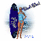 Mel - Beach Time - Surf Board