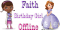 Offline icon -Faith Birthday girl