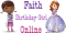 Online Icon -Faith Birthday girl