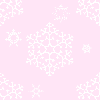 Pretty Pink Snowflakes