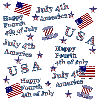4th of july/background