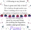Pami -A blessing to my...