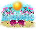 Robbie-Pink summer glasses