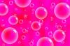pink bubbled background