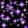 Background - Purple Glitter - Stars