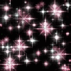 Background - Pink Glitter - Stars