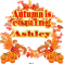 Ashley -Autumn is coming