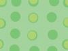 green big  polka dots  background 