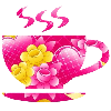Pink Yellow Cup
