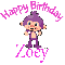Happy Birthday - Zoey