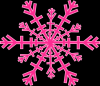 Pink Snowflake