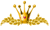 crown and leaves