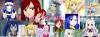 Fairy Tail girls FB cover