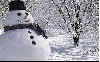 Background - Snowman Glitters