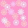 Pretty Pink Snowflakes BG