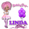 Linda - Balloons - Birthday
