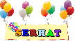 Serhat - Balloons - Banner - Fireworks