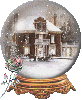 Victorian House Snow Globe