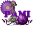 Pami - Purple Flower - Umbrella