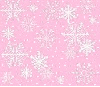 Animated Pink Snowflake Background