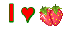 I love strawberries - oni