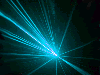 colorful laser lights