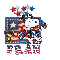 4th Of July Snoopy ~ Fran