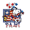 4th Of July Snoopy ~ Pami