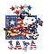 4th Of July Snoopy ~ Jaya