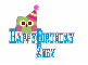 Zoey Owl Happy Birthday