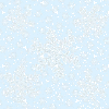 Light blue snowflakes with snow