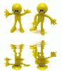 yellow figures