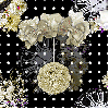 Seamless Background - Polka dots - Flower Pendulum