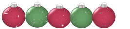 Christmas Ornaments Divider
