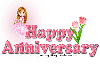 Pink Doll & Tulip: Happy Anniversary