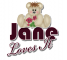 Cute Bear with Flowers - Jane