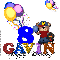 Gavin - Birthday Balloons - Bear