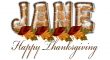 Happy Thanksgiving - Jane