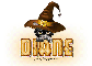 Halloween Cat with Hat: Diane
