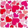 Hearts Valentine Background