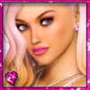 Pink heart avatar