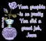 Purple Vase with Flowers - Jane