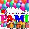 Pami - Balloons - Presents - Birthday