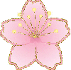 glitter flower