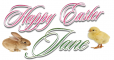 Happy Easter - Jane