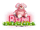 Pink Easter Bunny: Roni