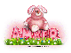 Pink Easter Bunny: Amber