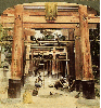Torii Gates at Inari Shrine, Kyoto, Japan