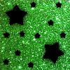 Emo Glitter Star tile