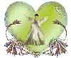 angel in the green heart